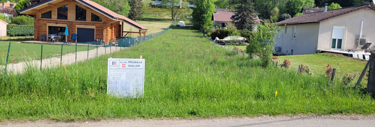 Terrain  1222 m² à vendre à Poncin (01450)