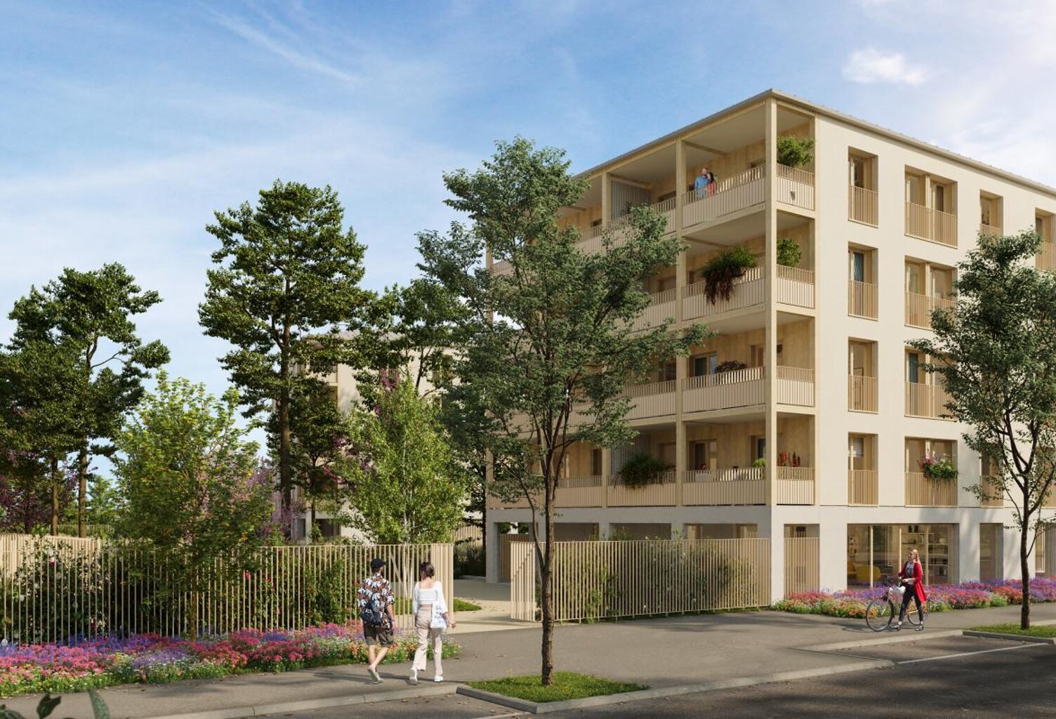 Dans un cadre verdoyant, au coeur d'un écoquartier en face du... — photo 1