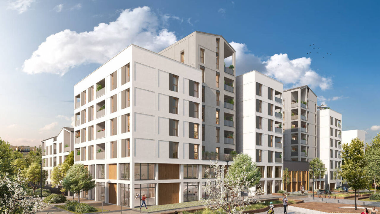 appartement neuf T3, T4, T5 pièces 60 à 90 m2 à vendre à Lyon 7 (69007)