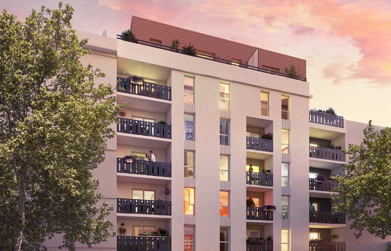 appartement neuf T1, T2, T3 pièces 21 à 64 m2 à vendre à Lyon 8 (69008)