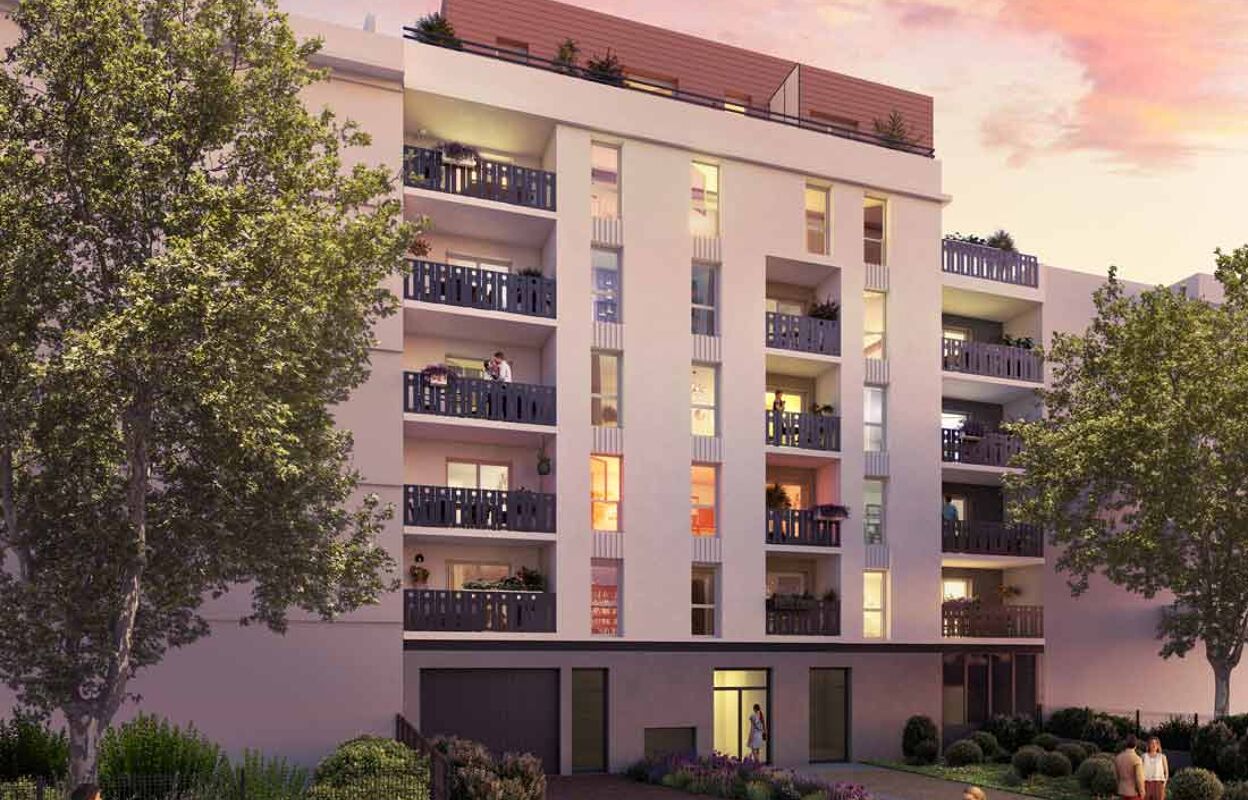 appartement neuf T1, T2, T3 pièces 21 à 64 m2 à vendre à Vénissieux (69200)