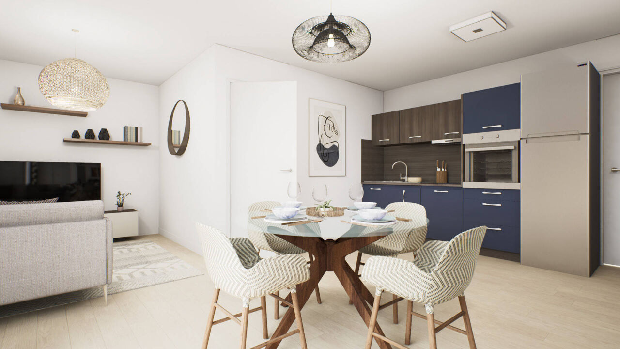 appartement neuf T2, T3 pièces 40 à 60 m2 à vendre à Les Sables-d'Olonne (85100)