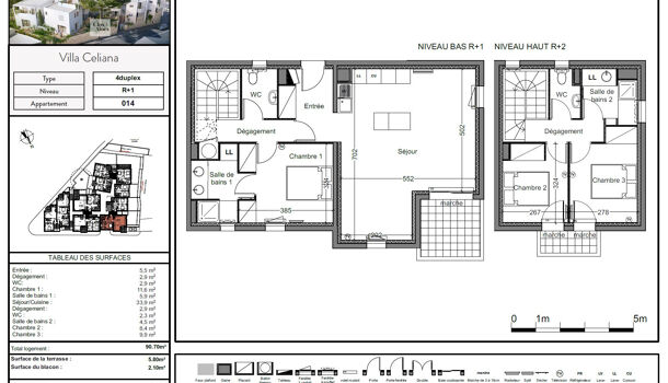 Appartement 4 pièces  à vendre Montpellier 34000