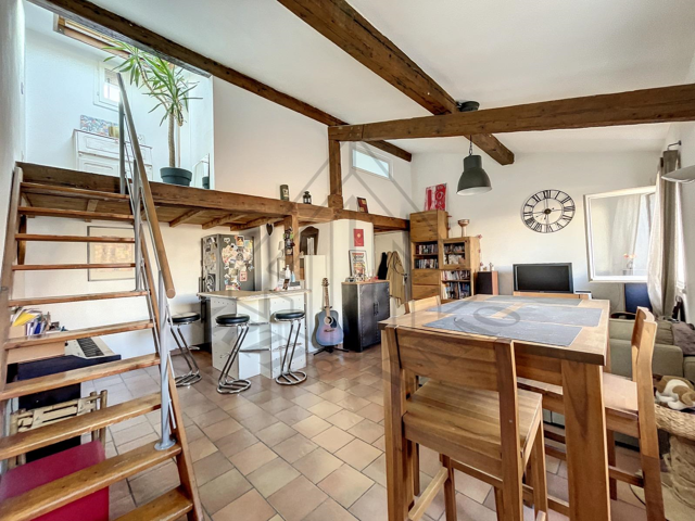MONTPELLIER CENTRE VILLE  APPARTEMENT DUPLEX 2 CHAMBRES + BUREAU — photo du bien