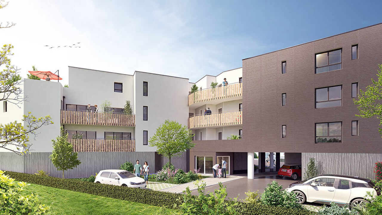 appartement neuf T2, T3 pièces 40 à 60 m2 à vendre à Saint-Nazaire (44600)