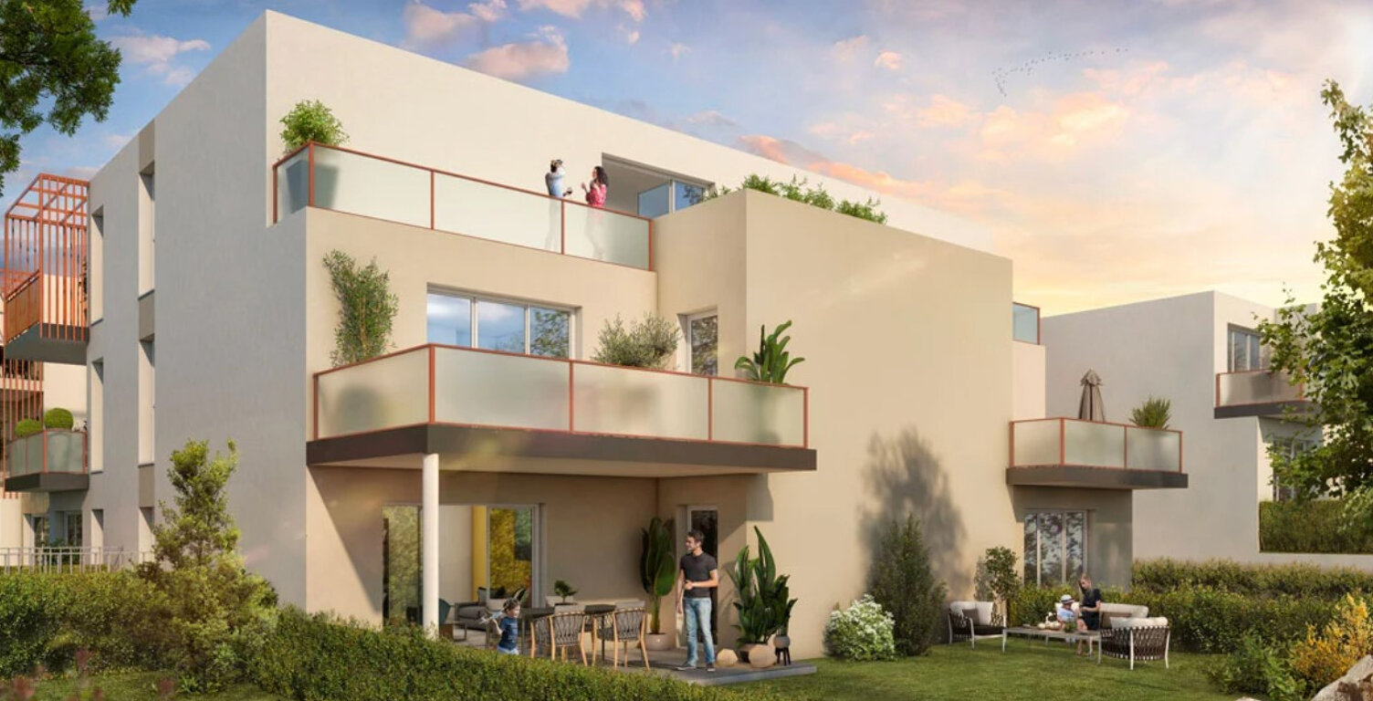Appartement T3 neuf à Montpellier quartier Grèzes — photo 1