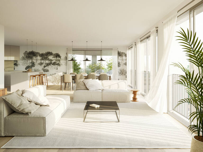 Appartements haut de gamme avec rooftop - CAUDERAN — photo 1