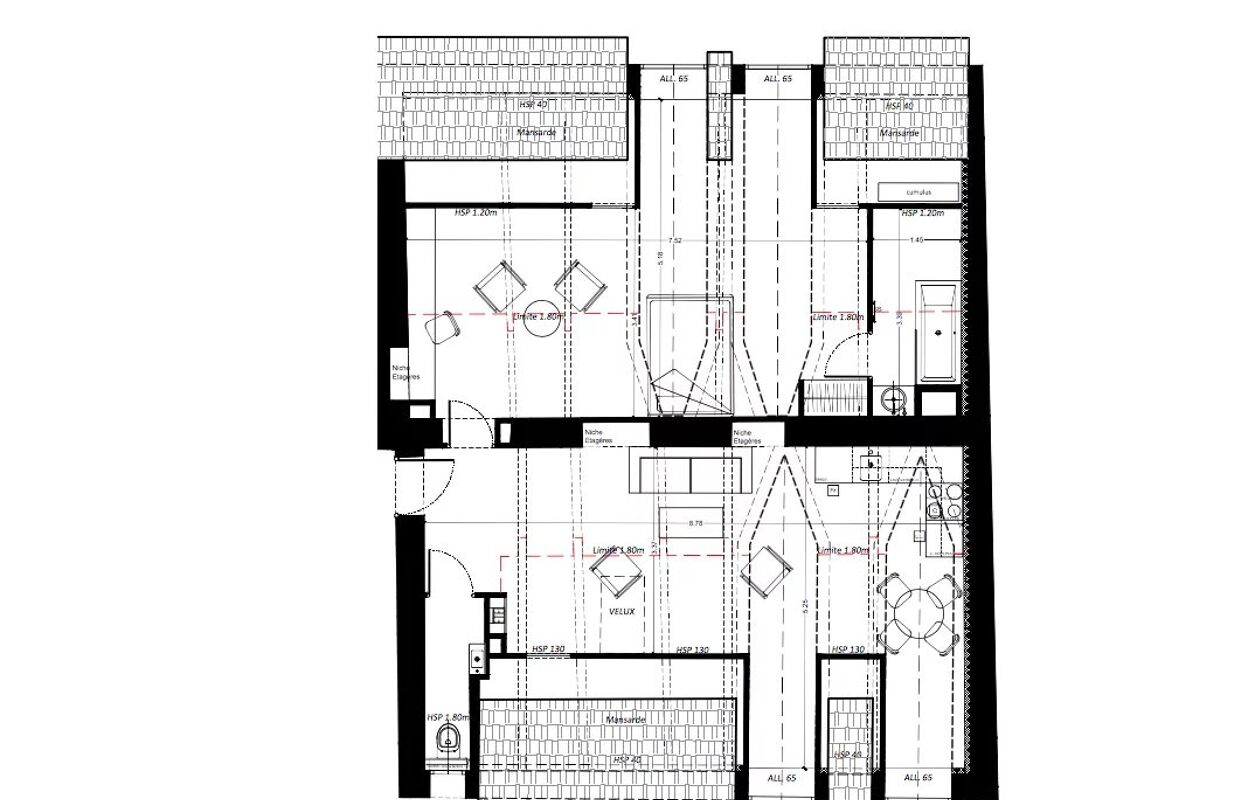 appartement 2 pièces 48 m2 à vendre à Nice (06000)