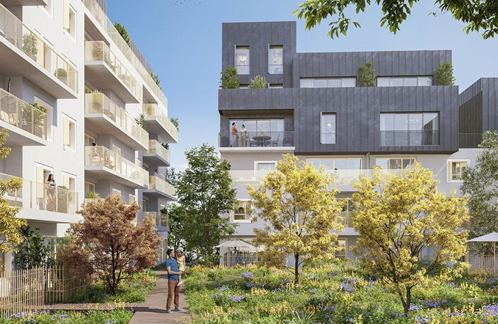 Vente programme neuf T2, T3, T4 42 à 85 m² Bègles (33130) — photo 3