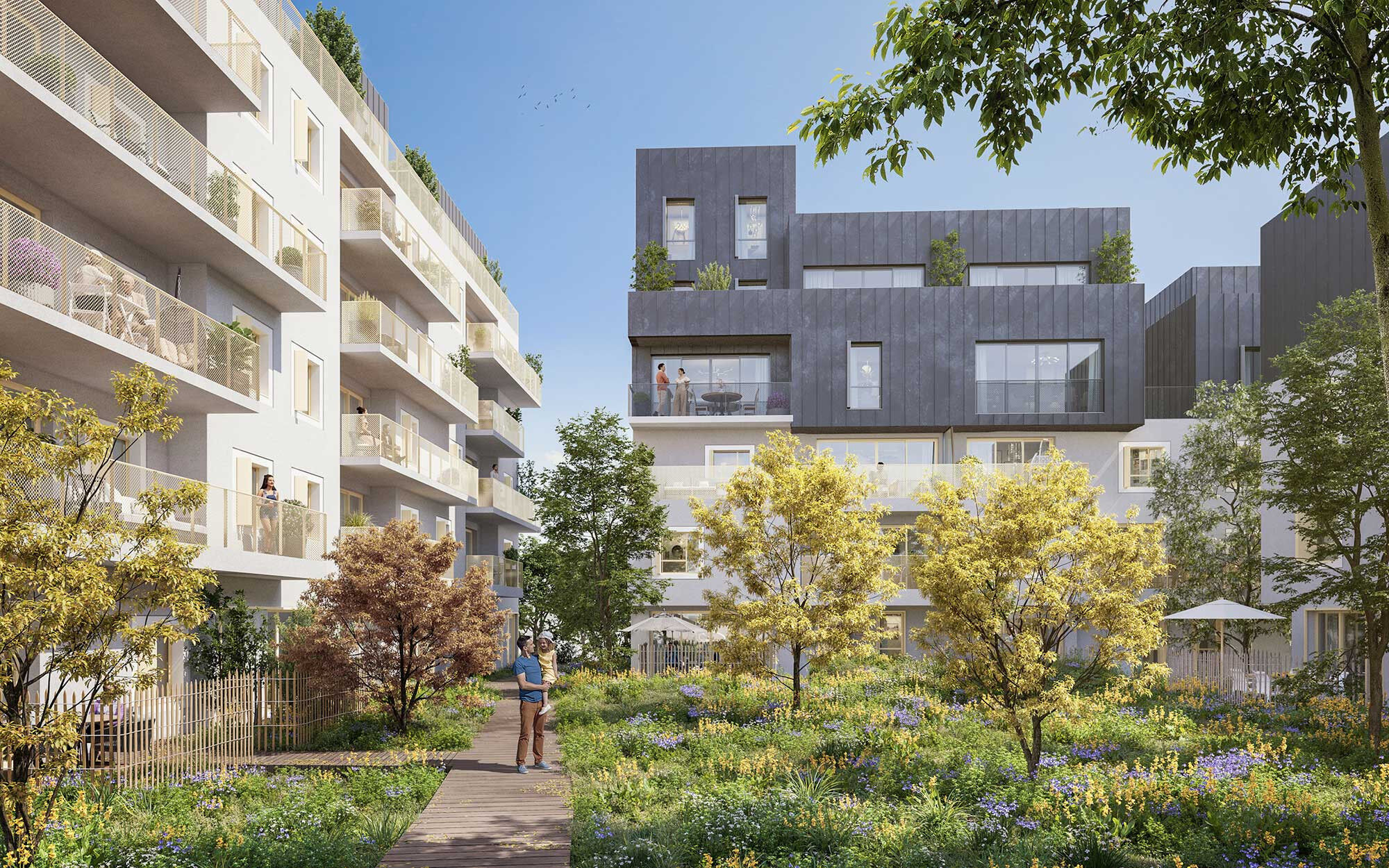 Appartement neuf 2 pièces 42 m²