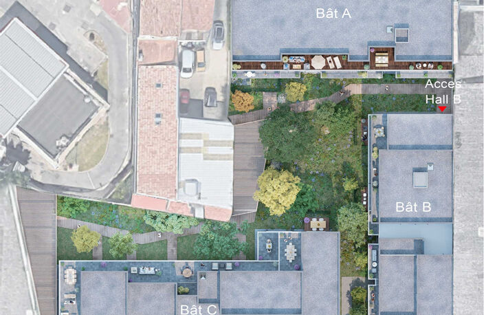 Vente programme neuf T2, T3, T4 42 à 85 m² Bègles (33130) — photo 5