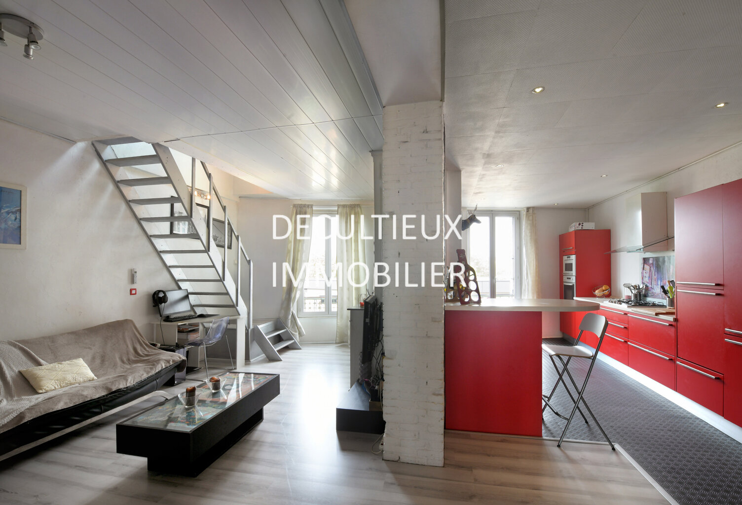 VASTE DUPLEX ATYPIQUE T2 Bis VILLEURBANNE-CHARPENNES (69100) — photo 1