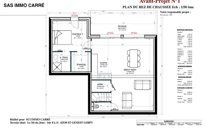 Maison Saint Genest Lerpt 5 pièce(s) 104 m2 — photo 2