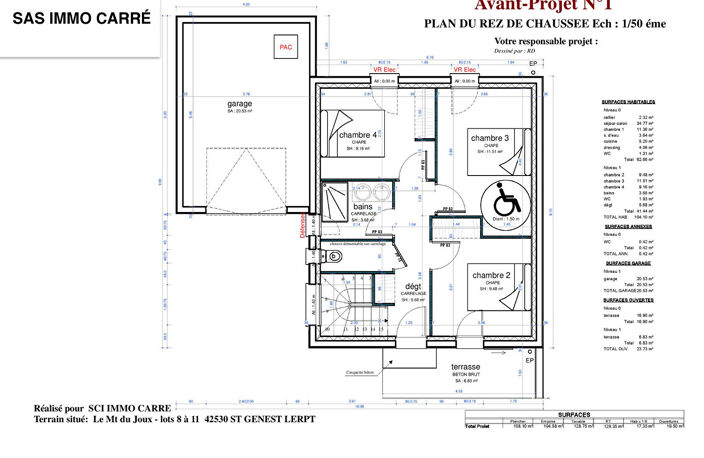 Maison Saint Genest Lerpt 5 pièce(s) 104 m2 — photo 3