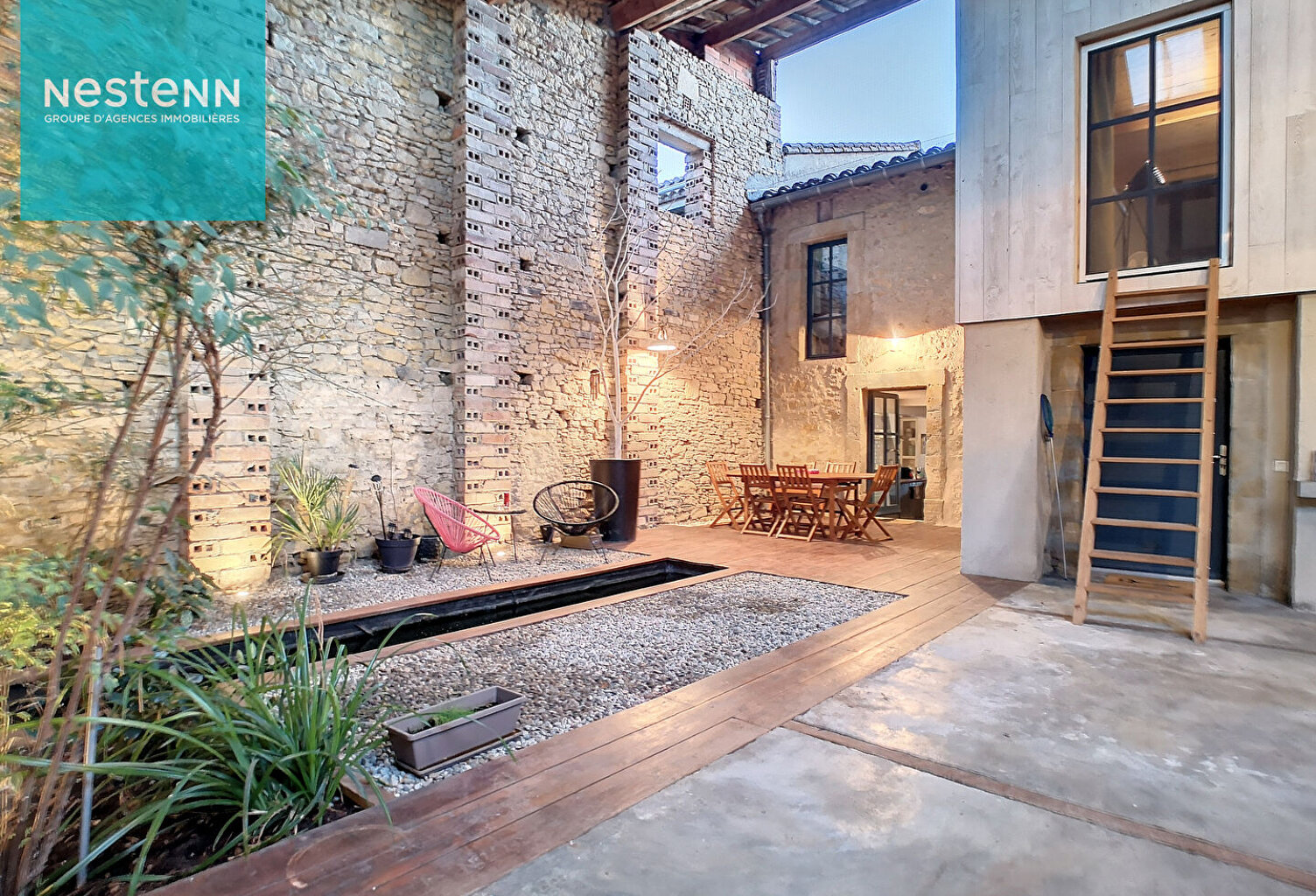 Maison de charme à vendre, 180 m2 avec patio, jardin à 15 min de Villefranche de Lauragais — photo 1