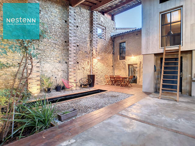 Maison de charme à vendre, 180 m2 avec patio, jardin à 15 min de Villefranche de Lauragais — photo du bien