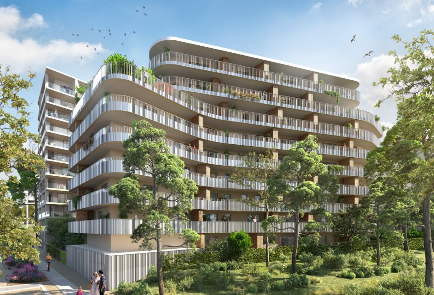 Appartement neuf T5 à Montpellier, Port-Marianne — photo 1