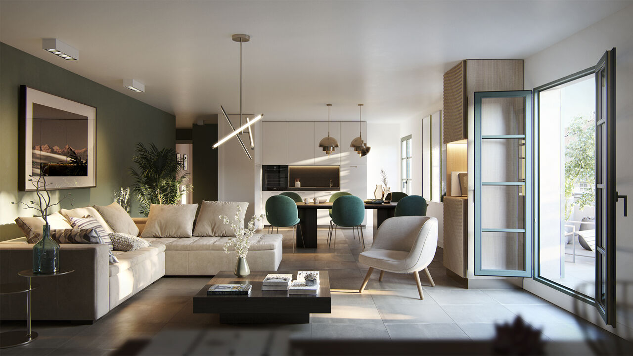 appartement neuf T1, T2, T3 pièces 26 à 78 m2 à vendre à Nice (06000)