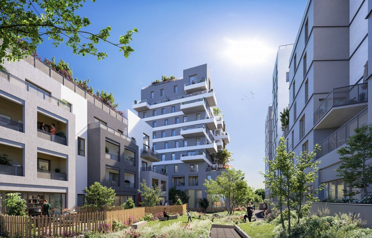 appartement neuf T3, T4, T5 pièces 58 à 101 m2 à vendre à Vitry-sur-Seine (94400)