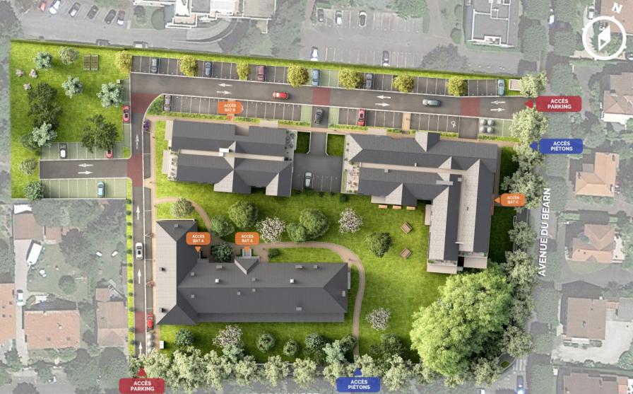 Appartement neuf 2 pièces 65 m²