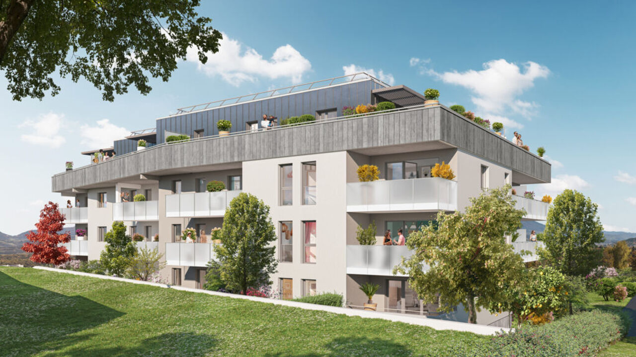 appartement neuf T3, T4 pièces 64 à 79 m2 à vendre à Thonon-les-Bains (74200)