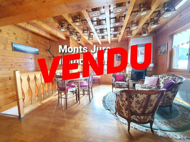 CHALET DE TYPE 4 EN MADRIER — photo du bien