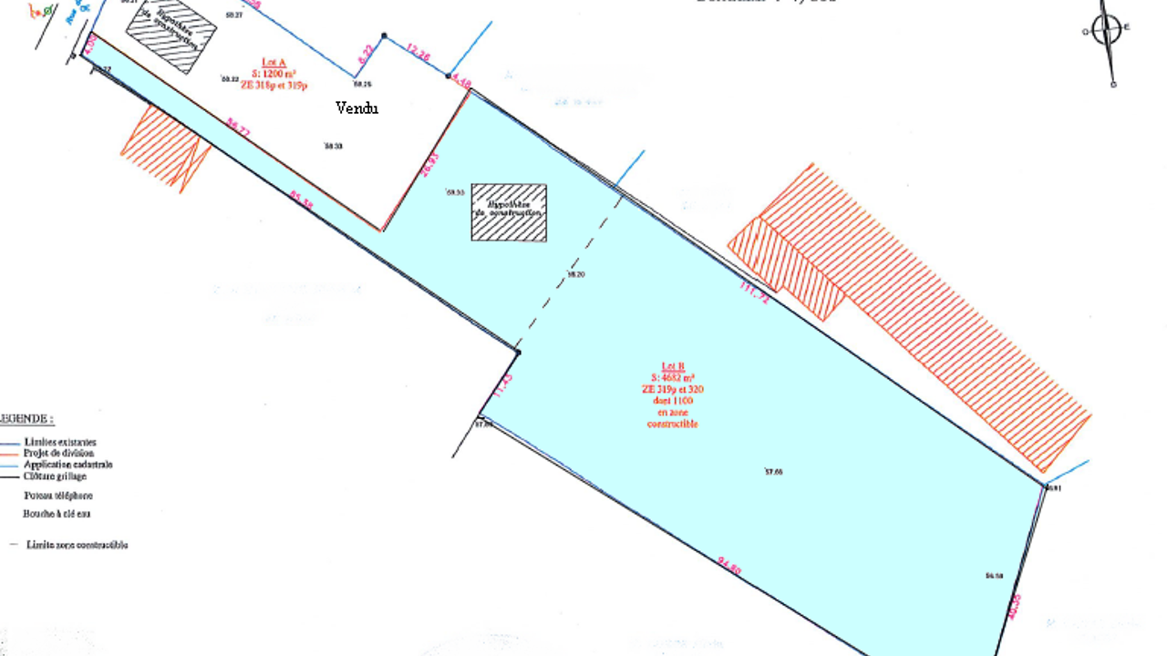 terrain  pièces 4548 m2 à vendre à Reignac (33860)