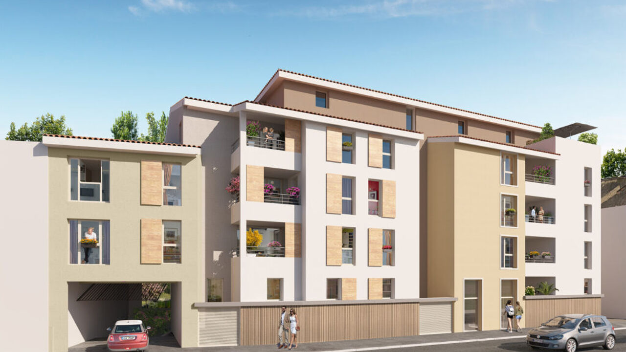 appartement neuf T2, T3 pièces 52 à 57 m2 à vendre à Givors (69700)