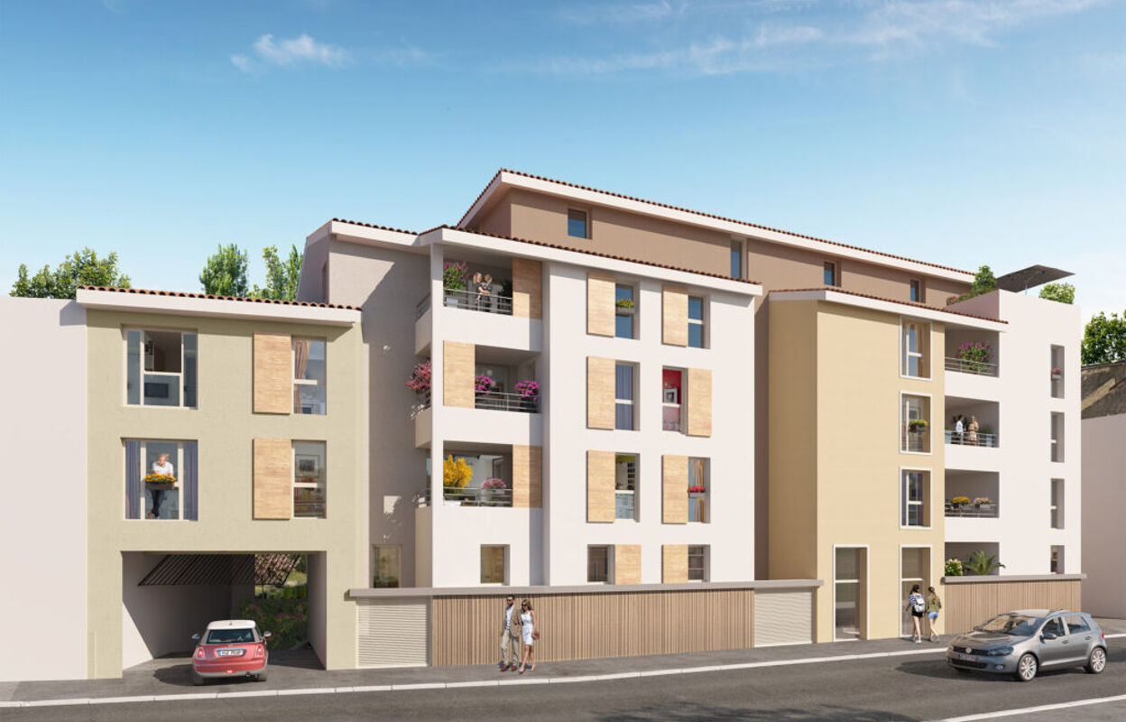 appartement neuf T2, T3 pièces 52 à 57 m2 à vendre à Givors (69700)