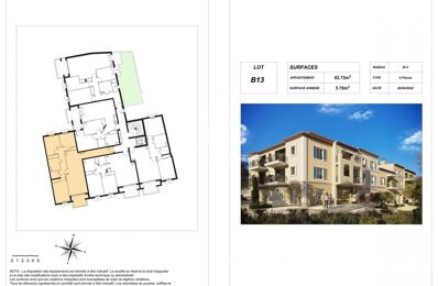 vente appartement 405 000 € à proximité de Châteauneuf-Grasse (06740)