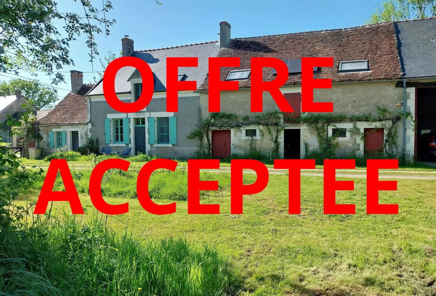 Maison avec gite et terrain à vendre, La Brenne, Indre 36 — photo 1