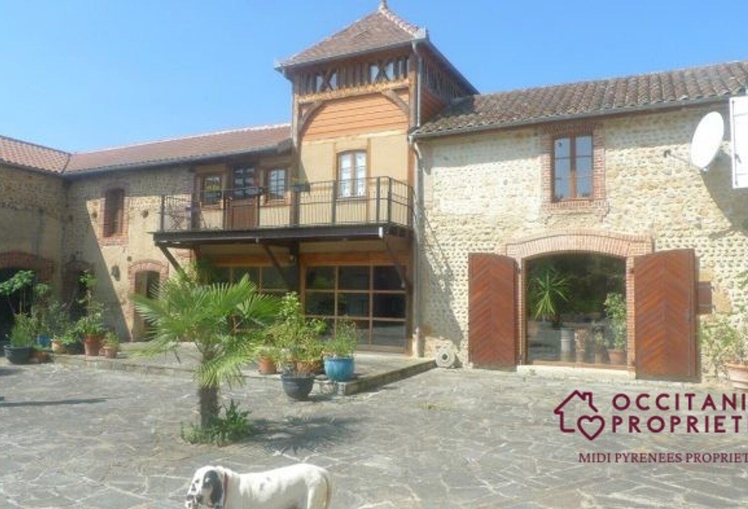 Beau domaine sur 4,3ha avec vue Pyrénées — photo 1