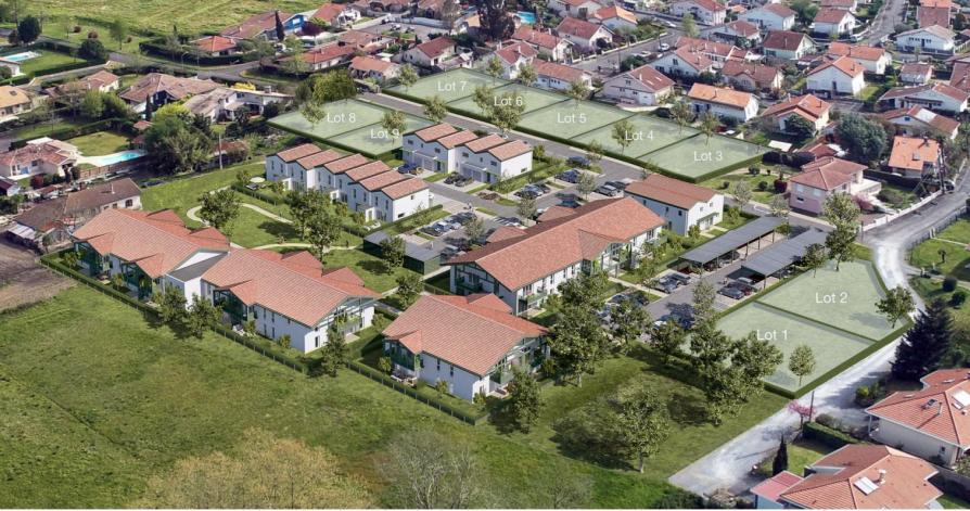 Dax Appartement neuf 3 pièces 61 m²