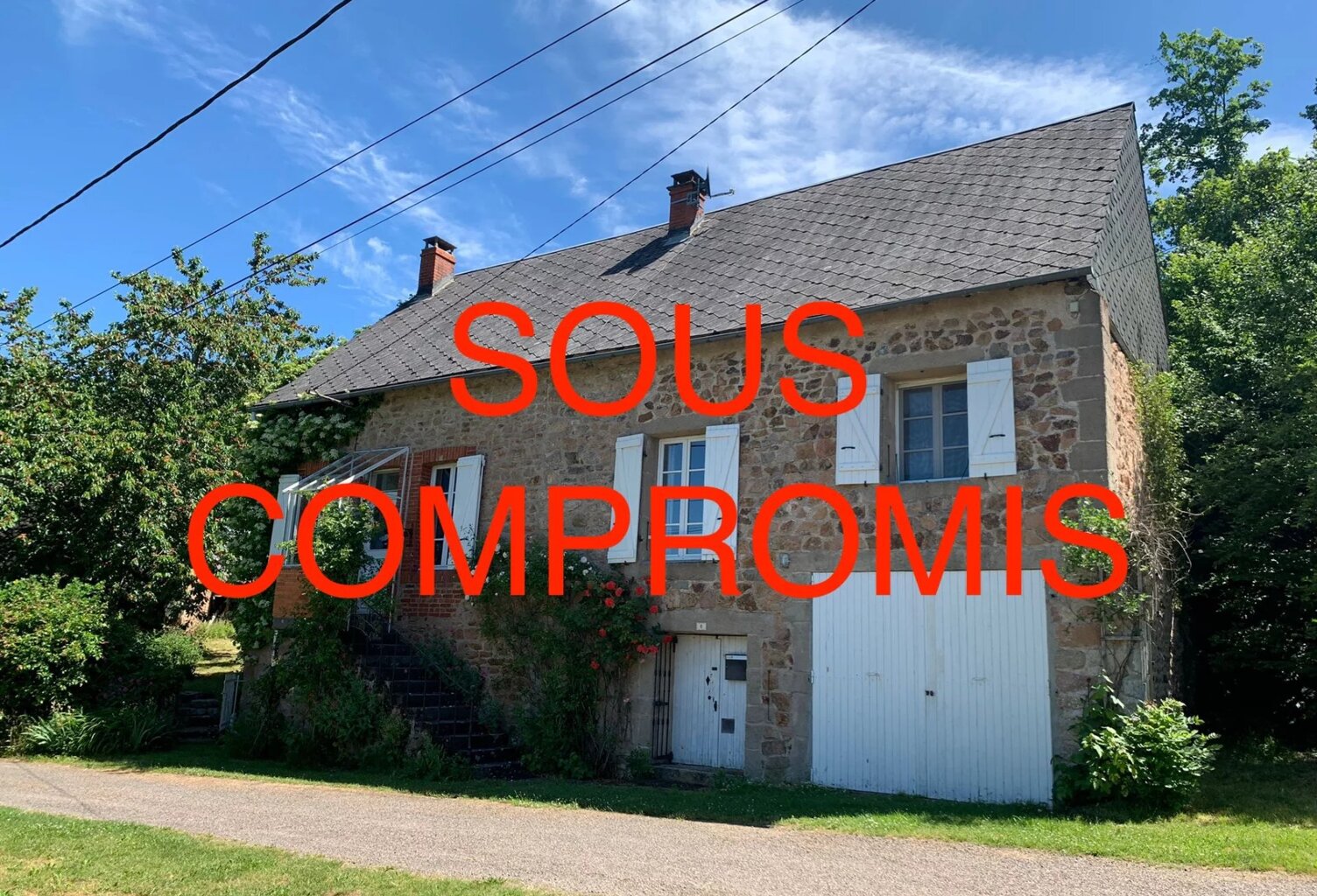 Belle fermette en pierre à vendre près d'Anost, Morvan — photo 1