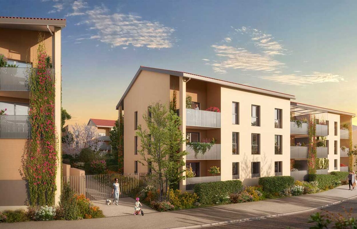 appartement neuf T2, T3, T4 pièces 41 à 81 m2 à vendre à Rillieux-la-Pape (69140)