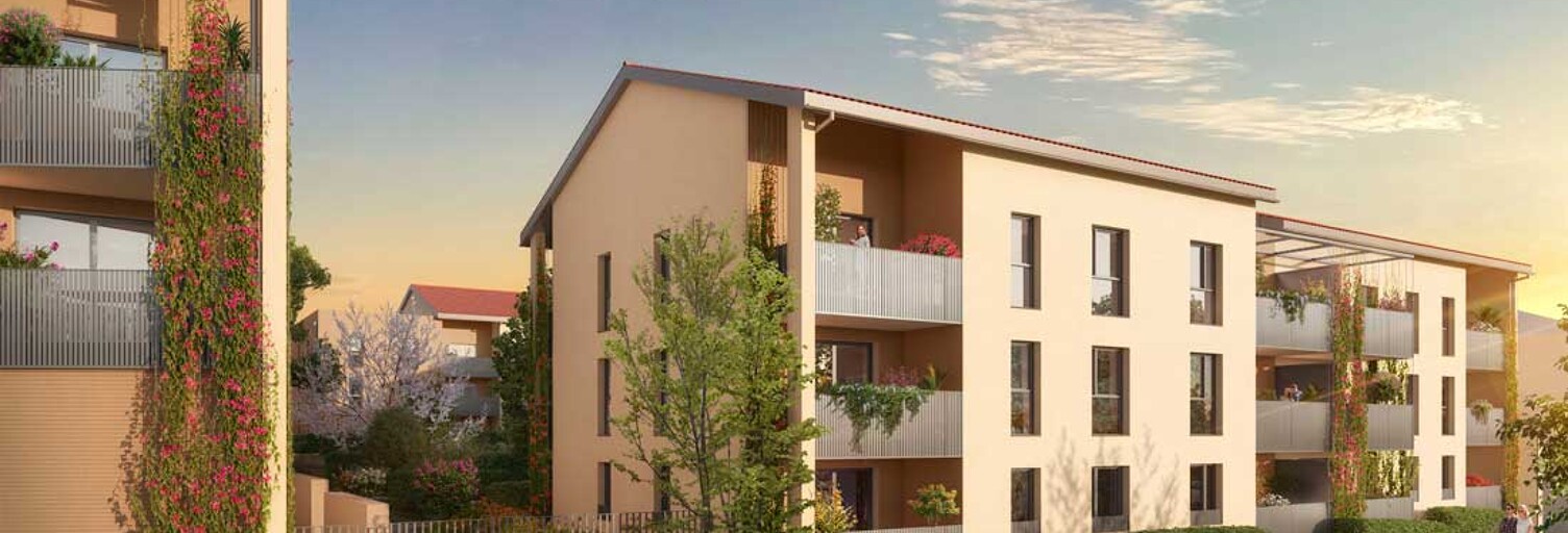 Appartement neuf T3, T4 Pièce 60 à 81 m² à vendre à Rillieux-la-Pape (69140)
