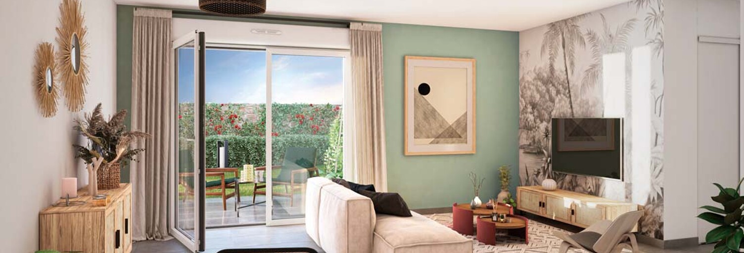 Appartement neuf T3, T4 Pièce 60 à 81 m² à vendre à Rillieux-la-Pape (69140)