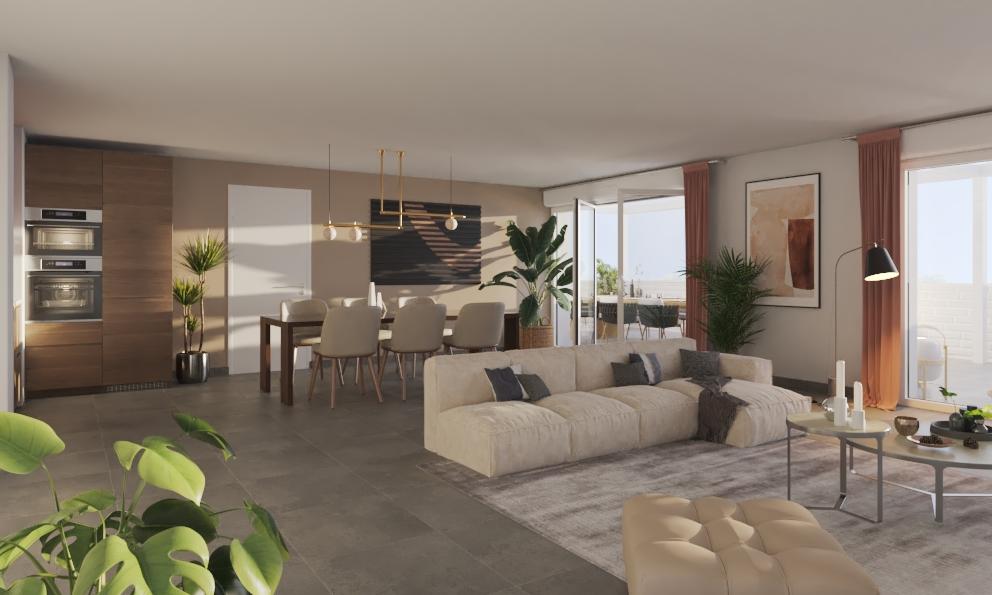 Appartement neuf 3 pièces 55 m²