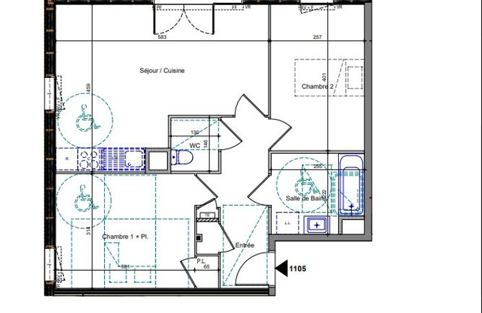 Appartement T3 de 59.37 m² à Chatillon-sur-cluses (74300) — photo 2