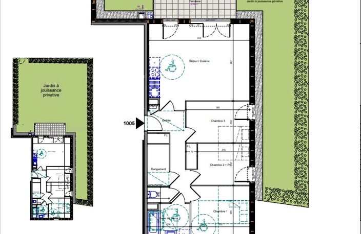 Appartement T4 de 77.81m² à Chatillon-sur-Cluses — photo 2