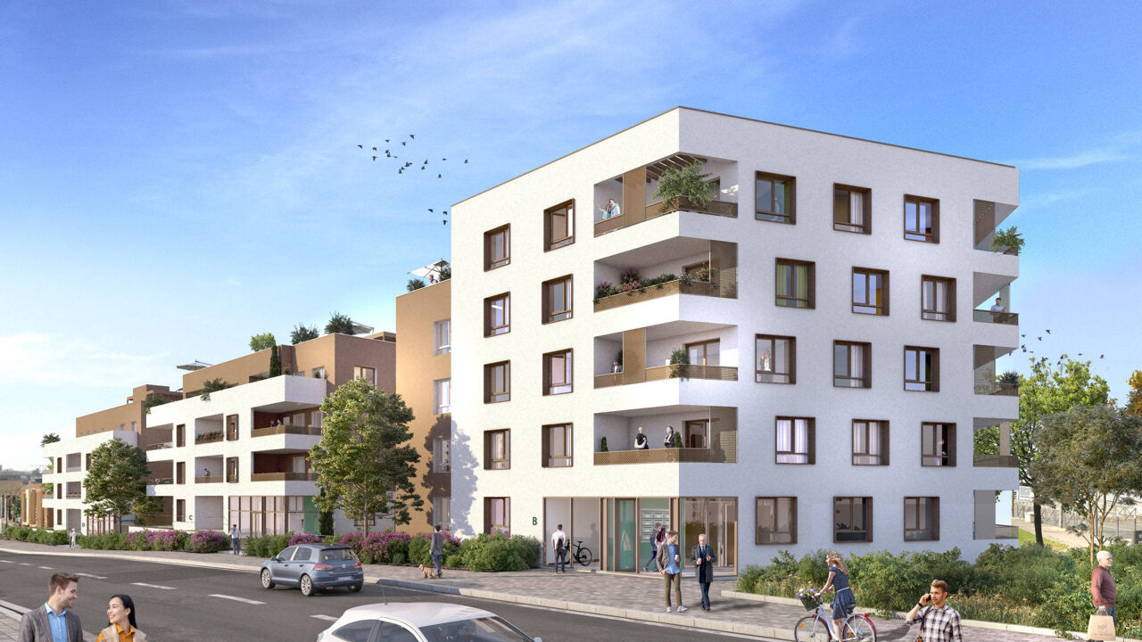 appartement neuf T3, T4 pièces 60 à 75 m2 à vendre à Rillieux-la-Pape (69140)