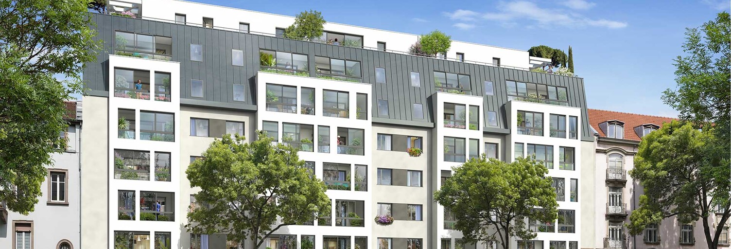 Appartement neuf T1, T3, T4 Pièce 28 à 83 m² à vendre à Strasbourg (67000)