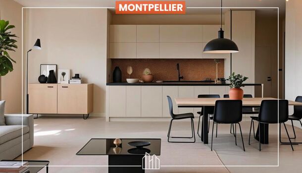 Appartement 4 pièces  à vendre Montpellier 34080
