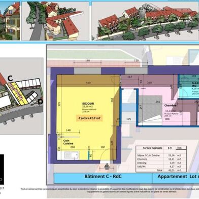 Appartement 2 pièces 262841 €