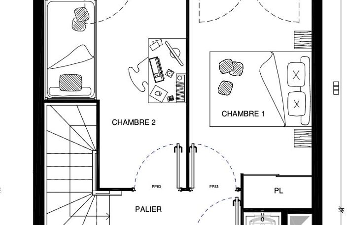 Appt Duplex T3 de 60M2 — photo 4