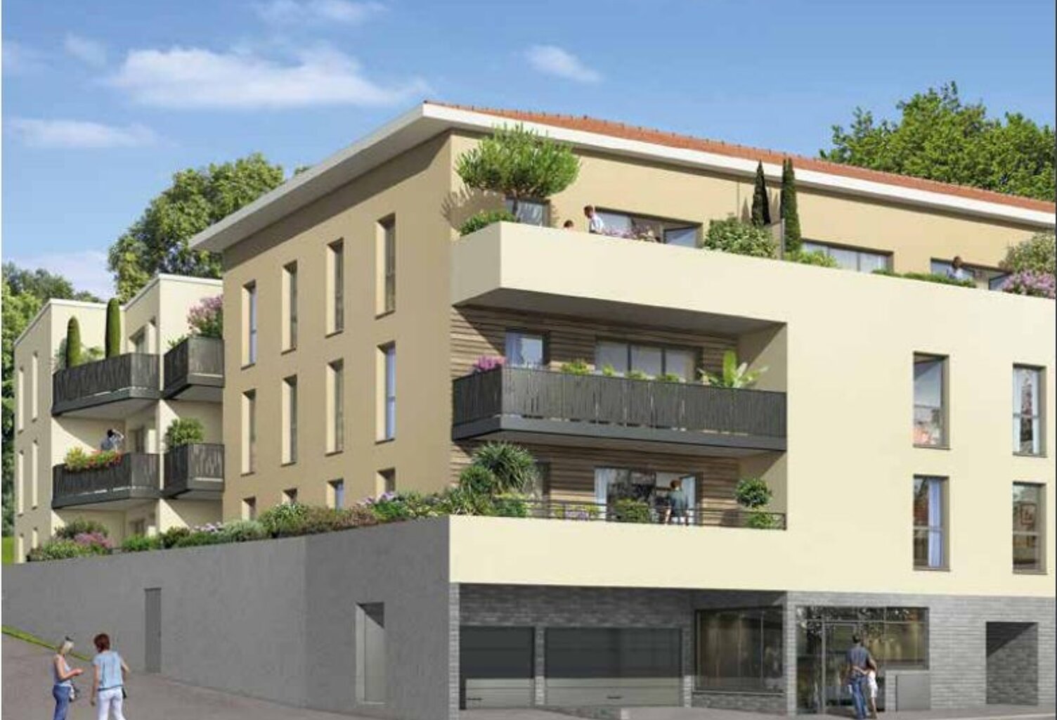 appartement T2, résidence Rive gauche. — photo 1