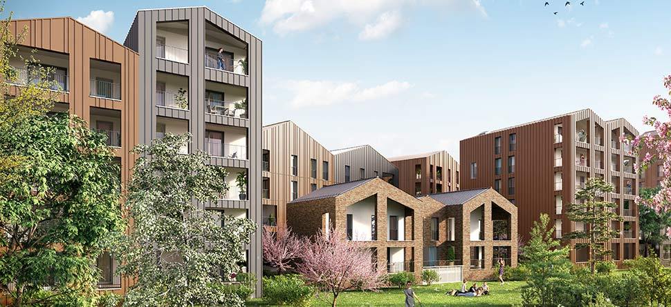 Appartement neuf 3 pièces 64 m²