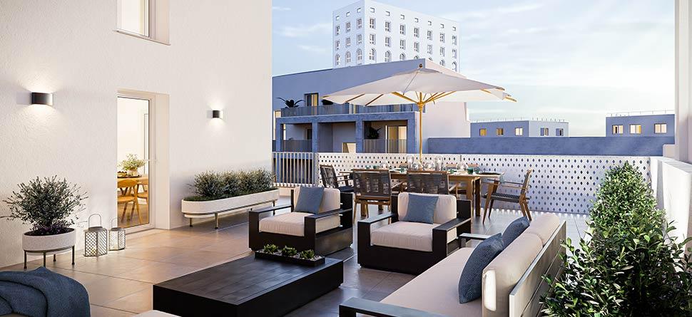 Appartement neuf 2 pièces 45 m²