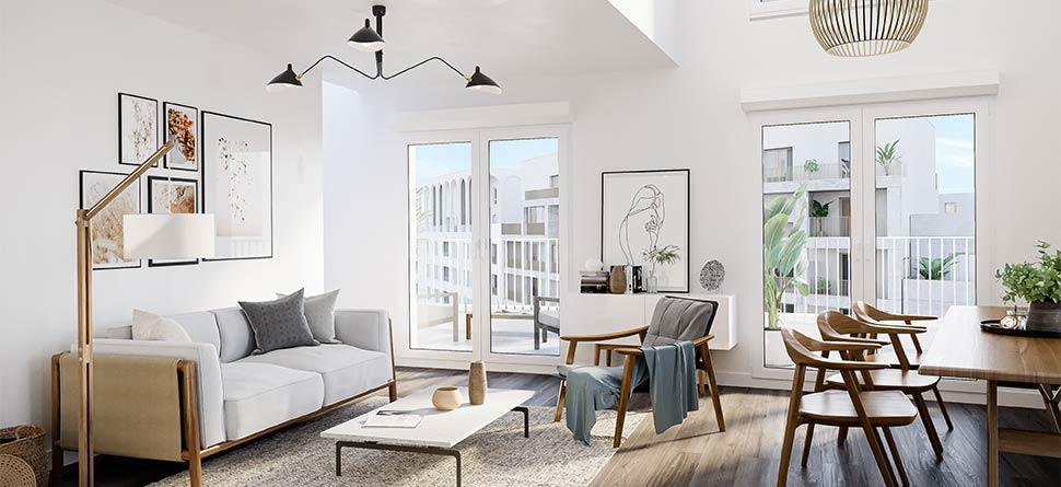 Appartement neuf 2 pièces 45 m²