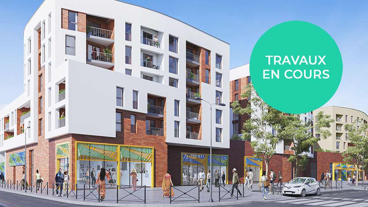 appartement neuf T3, T4 pièces 55 à 90 m2 à vendre à Clichy-sous-Bois (93390)